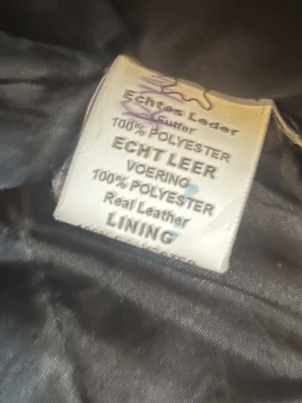 Black Motorcycle Jacket - Picture 9 of 9